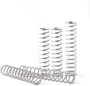 10PCS 0.2mm Wire Diameter Compression Spring 304 Stainless Steel Pressure Spring Return Spring 1.5-4mm Outside Diameter L=5-50mm(5mm,0.2x1.5mm)