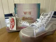 Pretty Guardian Sailor Moon x Vans Sk8-Hi Stacked Silver 2022 Women US Size 7.5