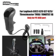 USB Shifter Knob For Logitech G29 G27 G25 G923 Thrustmaster TH8A High Low Gear