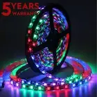 NEW LED Strip Lights RGB IP65 Waterproof 5M-25M 300-1500 2835 LED IR Control 5V
