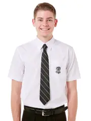 Snr SS White Shirt With Emb