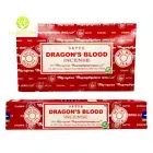Satya Nag Champa Dragon's Blood Incense Sticks Home Meditation 12 Pack Bulk