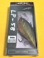 ARK LP58 Lipless Crankbait 2 1/2” 11/16oz Gold/Black Back
