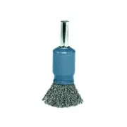 Weiler Coated Cup Crimped Wire End Brush, Stainless Steel, 25000 Rpm