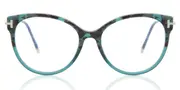 Tom Ford FT5770-B Blue-Light Block 056 Men's Glasses Tortoiseshell Size 54 - Private Health Rebate - Blue Light Block Available
