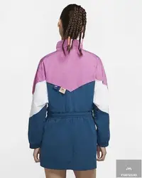 在飛比找Yahoo!奇摩拍賣優惠-【Fashion™潮牌購】NIKE NSW 風衣外套 粉綠 