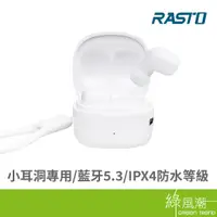 在飛比找蝦皮商城優惠-RASTO RASTO RS51小耳洞專用TWS真無線藍牙5