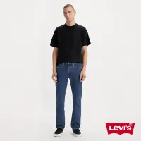 在飛比找Yahoo奇摩購物中心優惠-Levis 男款 514低腰合身直筒涼感牛仔褲 / 精工深藍