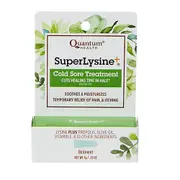 Quantum Health Lip Clear Lysine+ Cold Sore Treatment, 0.25 oz (Pack of 1)