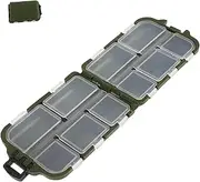 Generic Fishing Accessories Box Portable Lure Organizer Waterproof Storage Bag Compact Design Fishing Gear Storage Container