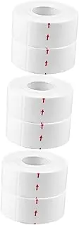 Healvian 3sets Sweat Absorption Hat Liner for Running Cap Hat Sweat Protector Portable Pad Sticky Liner 10 Pads 2rolls*3