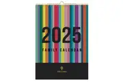 Collins Edge A3 Month to View 2025 Wall Calendar