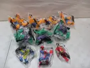 10 2010 McDonalds Marvel Figures with Wolverine, Spider-man, Hulk, Thing