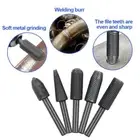 File Sanding Head Steel Rotary Burr Rotary Rasp Set Steel Rotary Rasp File