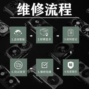 【現貨】專業顯卡維修GTX1060 1080 2080 3080 3090 維修顯卡黑屏花屏寄修