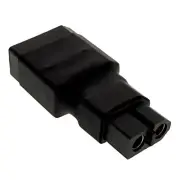 All Black No Wires: Male XT90 to XT60 Female Adapter - Genuine AMASS Connectors