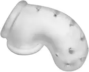 Airlock Air-Lite Vented Chastity Cock Cage, Clear Ice