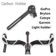 Carbon Computer Mount Holder for integrated handlebar Garmin Bryton GoPro light