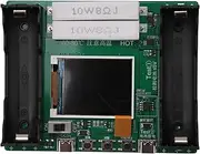 Aswalling 18650 Lithium Battery Capacity Internal Resistance Tester Module LCD Digital Display Capacity Tester Module