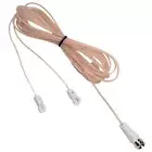Indoor Dipole FM Antenna Coaxial F-Type Connector for Radio Home Stereo Receiver