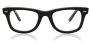 Ray-Ban RB2140 Wayfarer 901/5F Men's Glasses Black Size 50 - Private Health Rebate - Blue Light Block Available