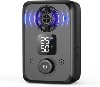 Pet-Tech Ultrasonic Dog House Automatic Bark Control Device, with 5 Frequenci...