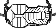 Compatible with R1200GS R 1200 GS GSA R1250GS LC Adventure Motorcycle Accessories Headlight Protector Grille Guard Cover Motor Parts (Color : R1250GS Black)