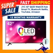 JVC 42" QLED WebOS Hub Smart TV, 1920 x 1080 Bluetooth Netflix, YouTube, Amazon