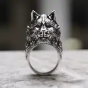 Handmade 925 Sterling Silver Angry Wolf Ring | Fierce Animal Design