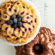 NWT Nordic Ware Blossom Bundt Pan Copper Finish