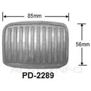 Boonma Brake Pedal Pad - PD-2289
