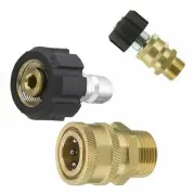 Tools Adapter Spare Parts Swivel To 3/8 Inch 14mm 15mm 5000 PSI Coupler M22