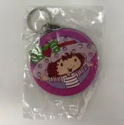 Strawberry Shortcake Keychain Rubber Vintage 2004
