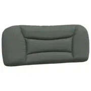 King Single Size Fabric Headboard Cushion Bed Head Pillow Bedhead Pads Grey
