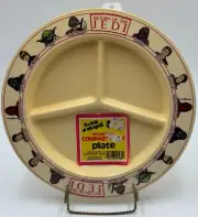 1982 Deka Plastics Star Wars Return of The Jedi Decorative Compartment Plate