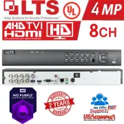 LTS 8CH DVR 1TB PURPLE LTD8308K-ETC HD-TVI/AHD/IP, HDMI, NEW 2CH IP 4MP 1080P
