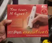 Iris Pen Executive 6 Electronic Scanner Highlighter Windows & Mac OS SEALED