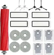 Roller Brush Roller Brush Replace. Compatible for Roborock P10 Q Revo Station Robot Vacuum Cleaner Spare Parts