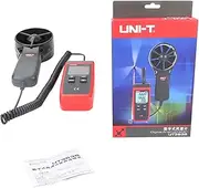 Precision Wind Vane Display Thermometer for Accurate Wind Speed Measuring Safe ABS Speed Temperature Digital Thermometer