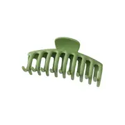 MsBlossom - Plain Hair Claw - 1pc - Green