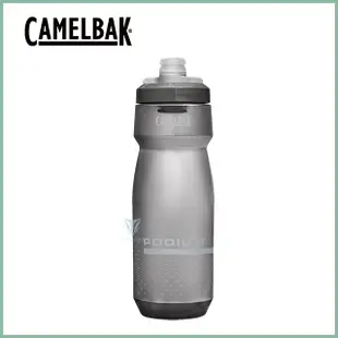 【美國CamelBak】CB1875002071 710ml Podium 噴射水瓶 霧黑