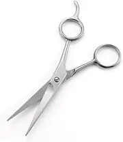 minkissy Stainless Steel Scissors Beard Cutting Hairdressing Beard Care Accessory Stylish and Easy to Use