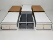 Lot of 3 Leitz Wetzlar 35mm Slide Storage Boxes Each Holds 2 x 50 (100) Total