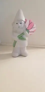Ceramic springtime Gnome