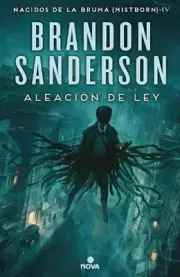 Aleacin de ley / The Alloy of Law by Brandon Sanderson (Spanish) Hardcover Book