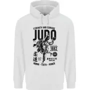 Judo Strength and Courage Martial Arts MMA Childrens Kids Hoodie
