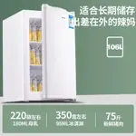 惠康40升家用小冰柜全冷凍柜母乳儲存柜時尚迷你60L單門小型冰箱