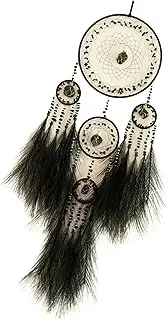 Handcrafts Dreamcatchers With Pampas Grass And Crystal Stone For Home Wall Hanging Decoration And Peaceful Ambiances