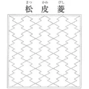 Japanese Embroidery SASHIKO Kit FUJIHISA HANA FUKIN Matsukawabushi From JAPAN