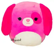 Squishmallows SAGER The PINK DOG 14" Plush, NEW RELEASE, DETINA DOG, Fuzzy Belly